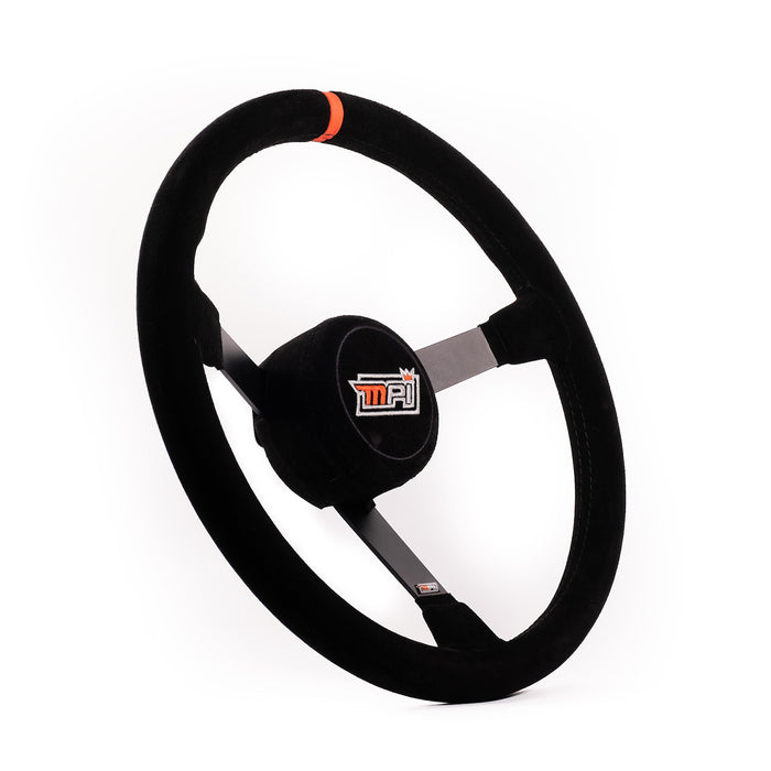 MPI USA MPIMPI-MP-16-OE 16in 3-Bolt LW Steel Whe el Suede W/Thumb Insert