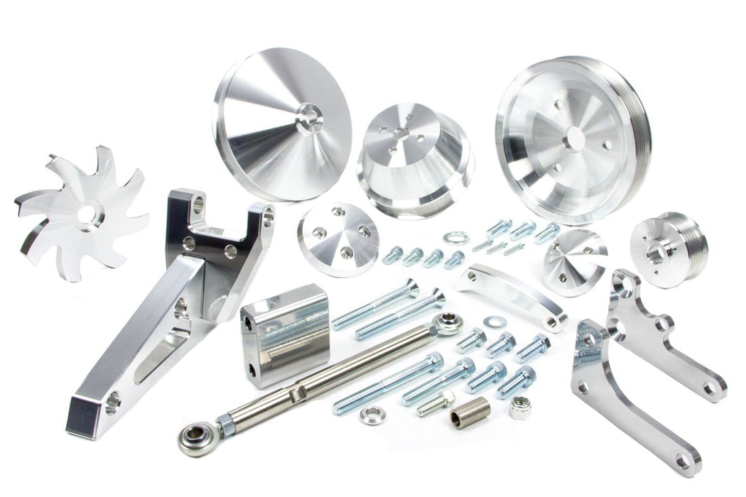 March Performance MPP20450 Bracket Kit SBC Outside Mount