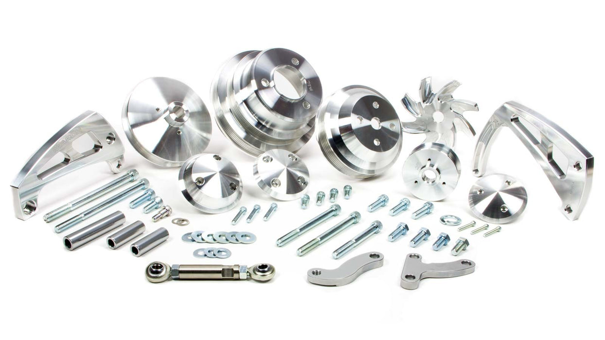 March Performance MPP23063 BBC LWP Ultra Serpentine Conv Kit