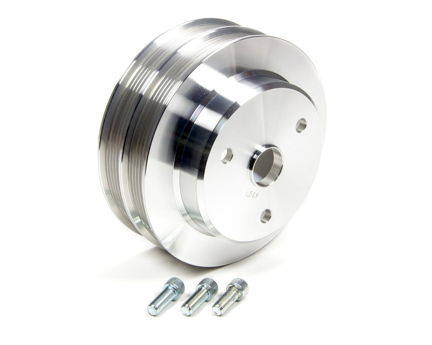 March Performance MPP6381 Crank Pulley SBC LWP Serpentine Conversion