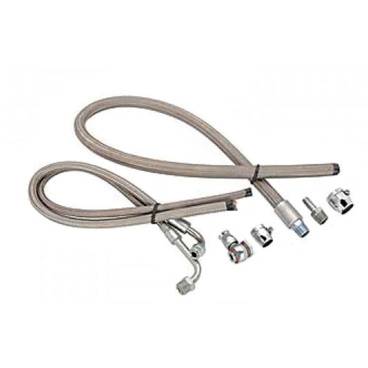 March Performance MPPP3222 S/S Braided Power Steering Hose Kit