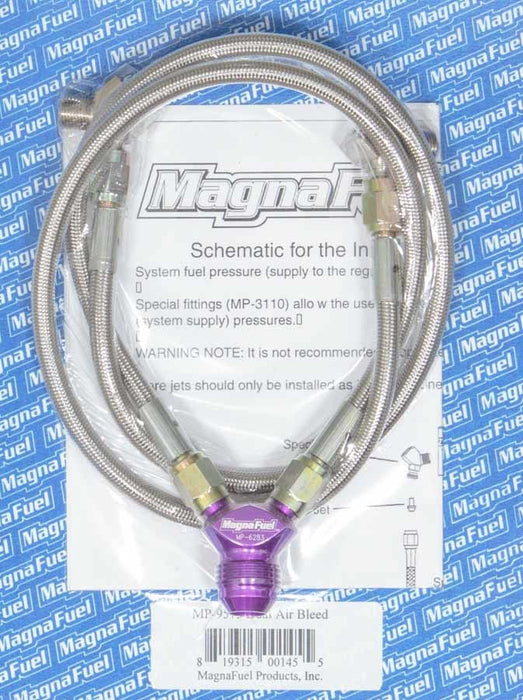Magnafuel/magnaflow Fuel Systems MRFMP-9575 Dual Air Bleed Kit
