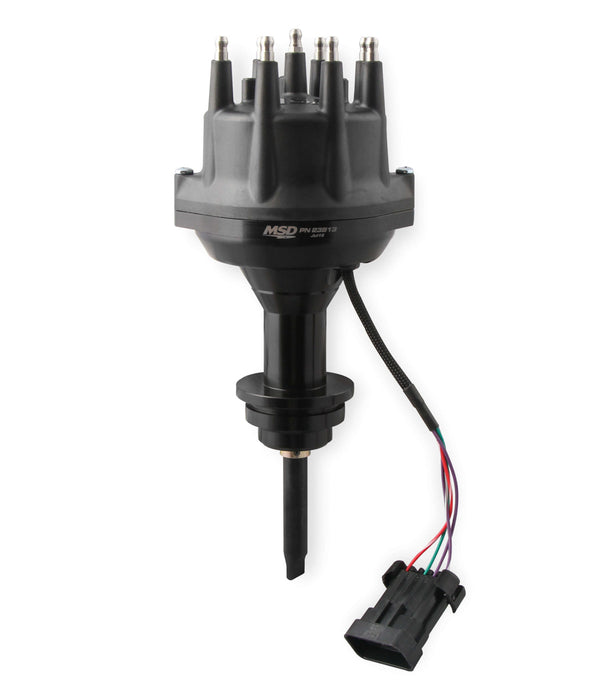 Msd Ignition MSD23813 Dist. Black Dual Sync Chrysler 318-360 SB