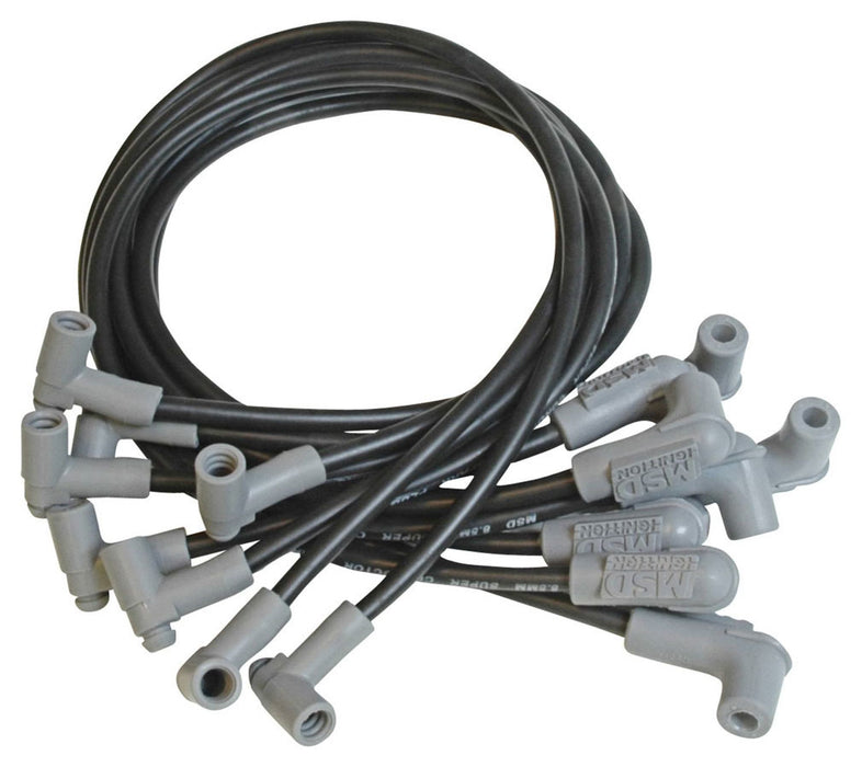 Msd Ignition MSD31293 8.5MM Spark Plug Wire Set - Black