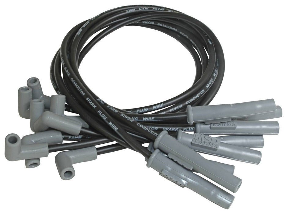 Msd Ignition MSD31323 8.5MM Spark Plug Wire Set - Black