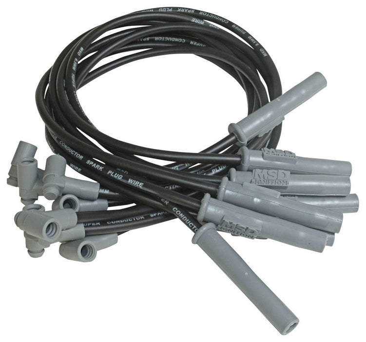 Msd Ignition MSD31363 8.5MM Spark Plug Wire Set - Black