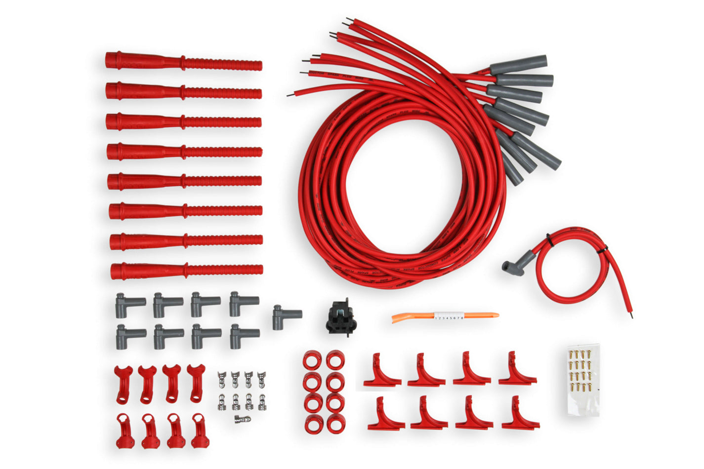 Msd Ignition MSD31529 8.5MM Spark Plug Wire Set - Red
