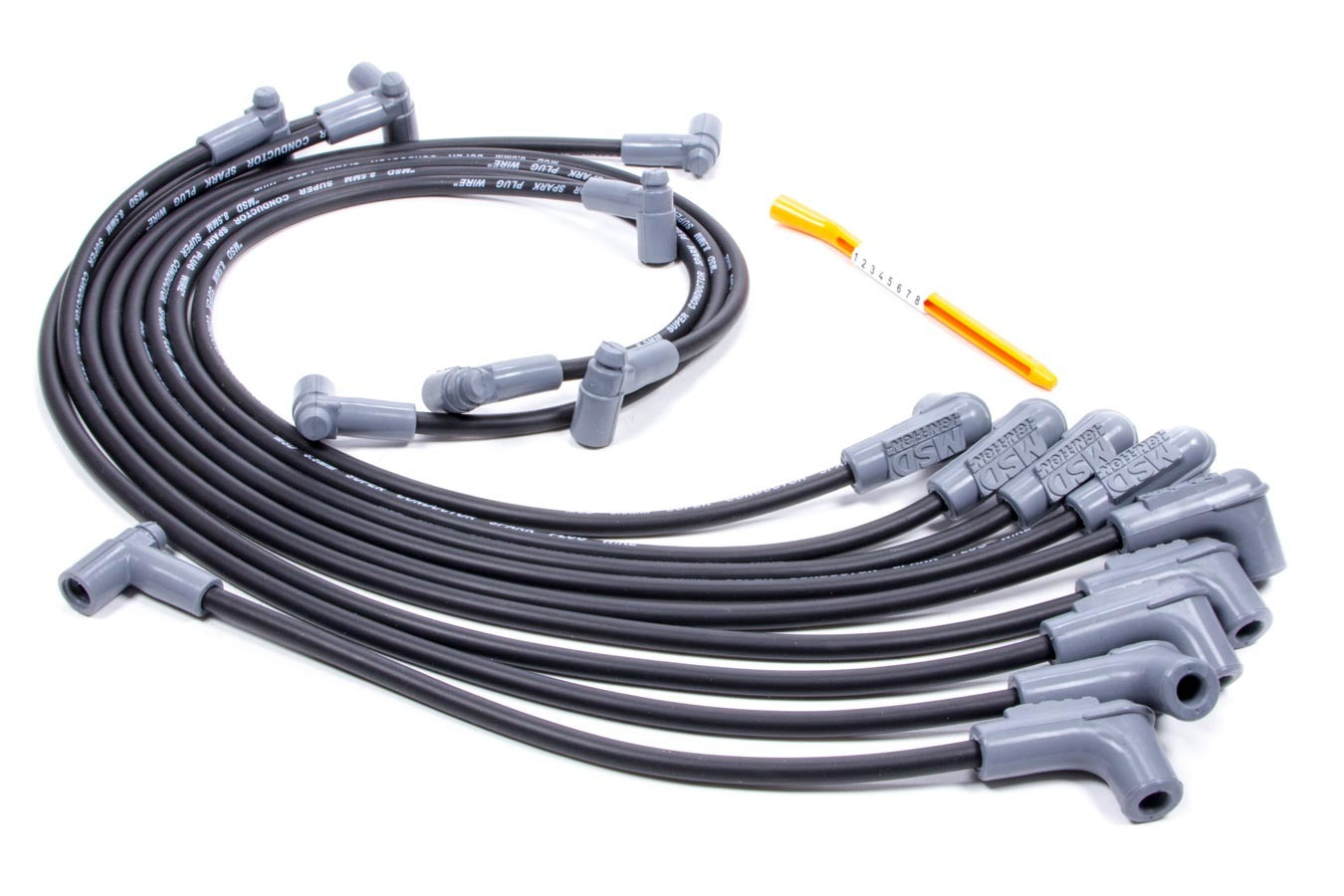 Msd Ignition MSD31543 8.5MM Spark Plug Wire Set - Black