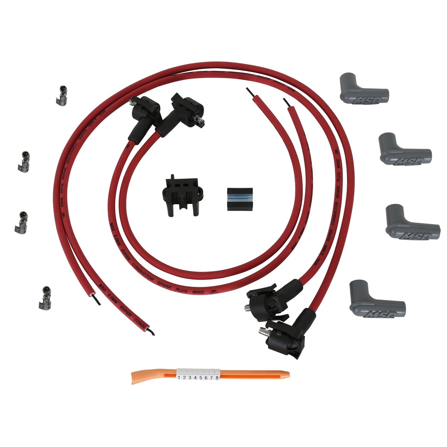 Msd Ignition MSD31689 8.5mm Spark Plug Wire Set - 4-Cyl. Midget