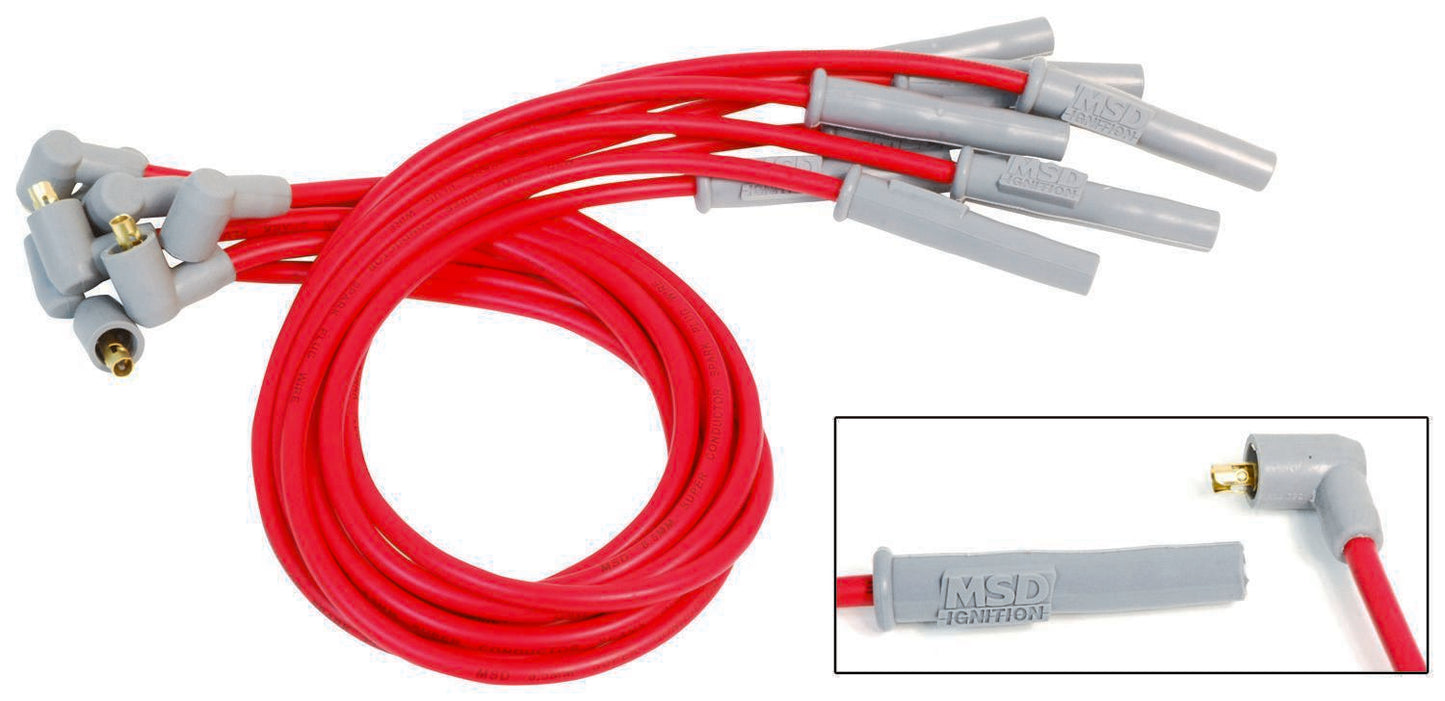 Msd Ignition MSD31949 8.5MM Wire Set - 79-92 22R Toyota Truck