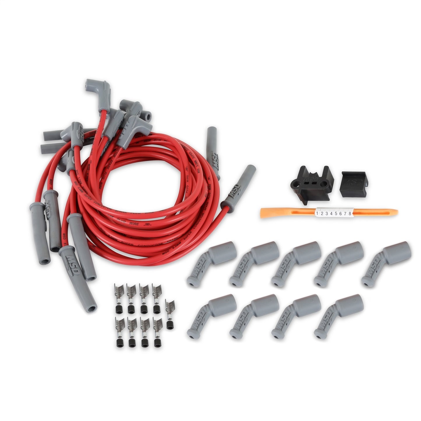 Msd Ignition MSD32079 8.5mm Wire Set - Gen III LS-1/6 V8- Universal