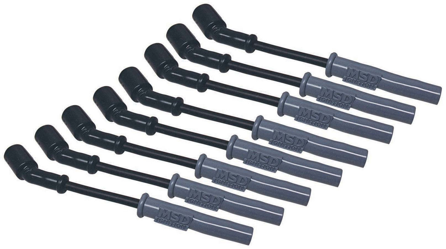 Msd Ignition MSD32813 8.5MM Spark Plug Wire Set - Black