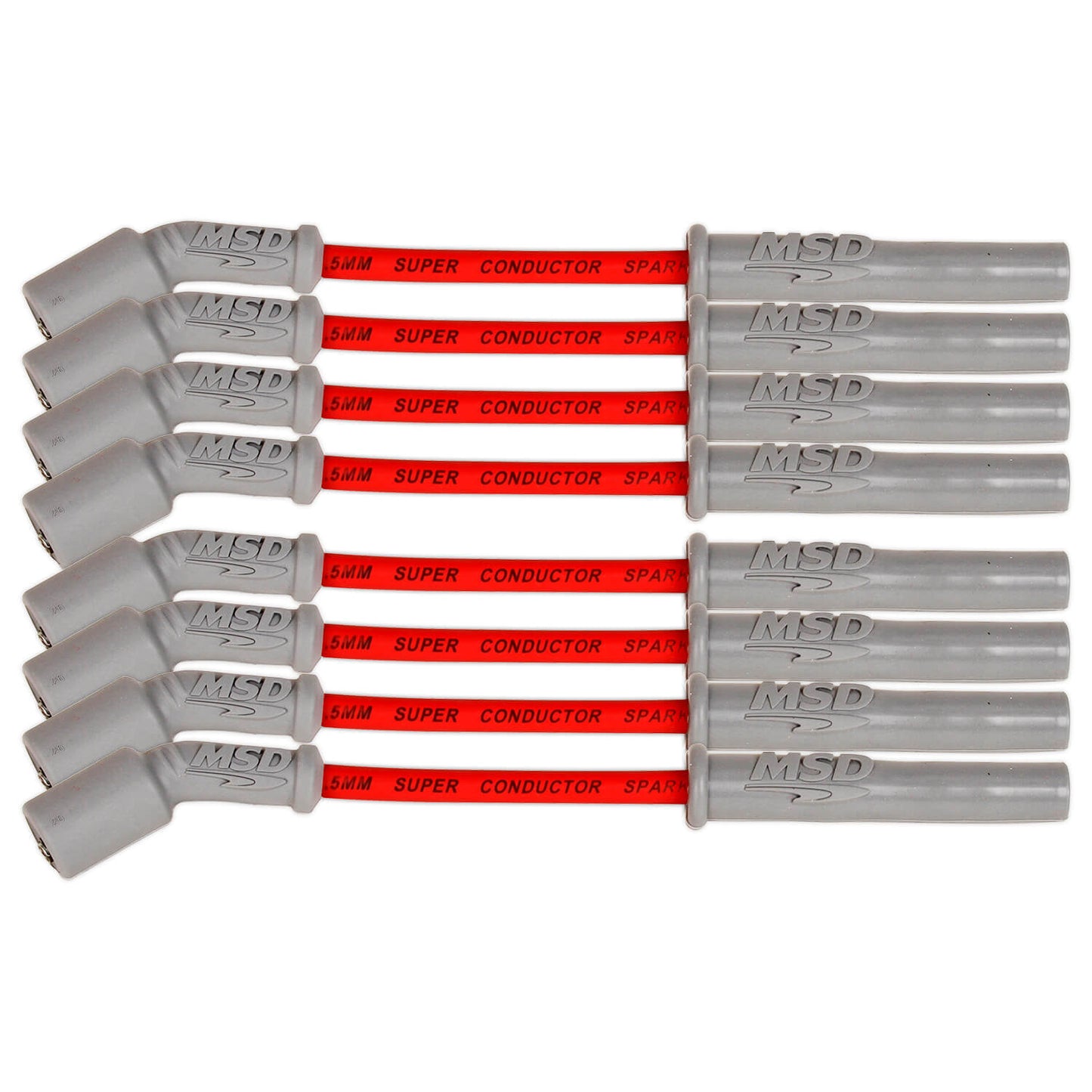 Msd Ignition MSD33829 Plug Wire Set - Red GM LT1 2014-Up