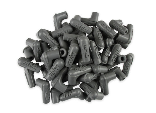 Msd Ignition MSD34514 90-Deg Sprak Plug Boots 50pk - Gray