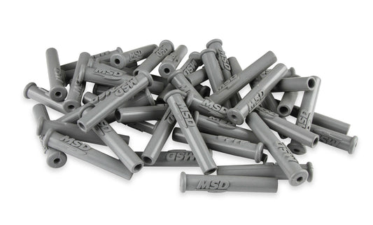 Msd Ignition MSD34564 Spark Plug Boot Straight Gray Silicone 50pk