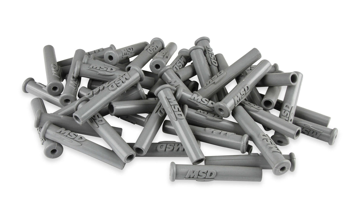 Msd Ignition MSD34564 Spark Plug Boot Straight Gray Silicone 50pk