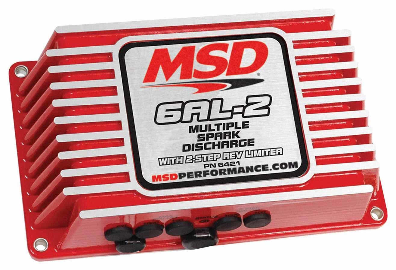 Msd Ignition MSD6421 6AL-2 Digital Ignition Box w/2-Step Rev Control