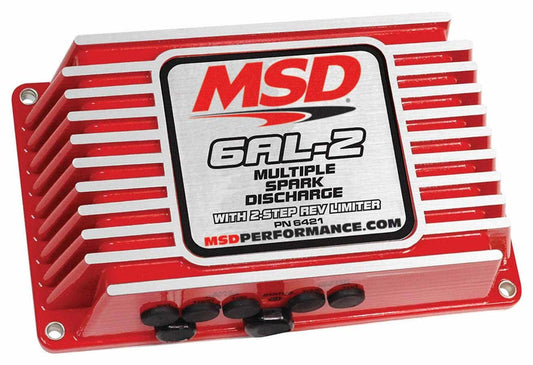 Msd Ignition MSD6421 6AL-2 Digital Ignition Box w/2-Step Rev Control