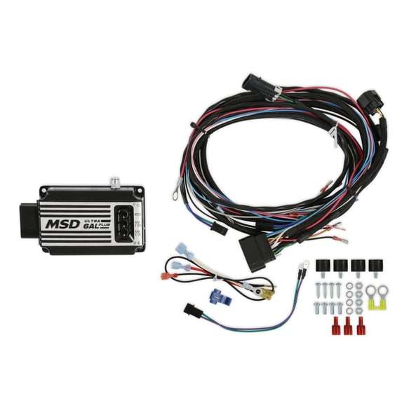 Msd Ignition MSD65233 Ultra 6AL Plus Ignition Box - Black Finish