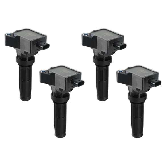 MSD Coil Blk Ford Eco-Boost 2.0L 4-Cylinder 4-Pack