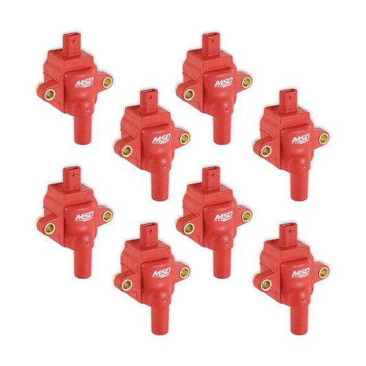 MSD Coil Ford Godzilla 7.3L 8-Pack Red