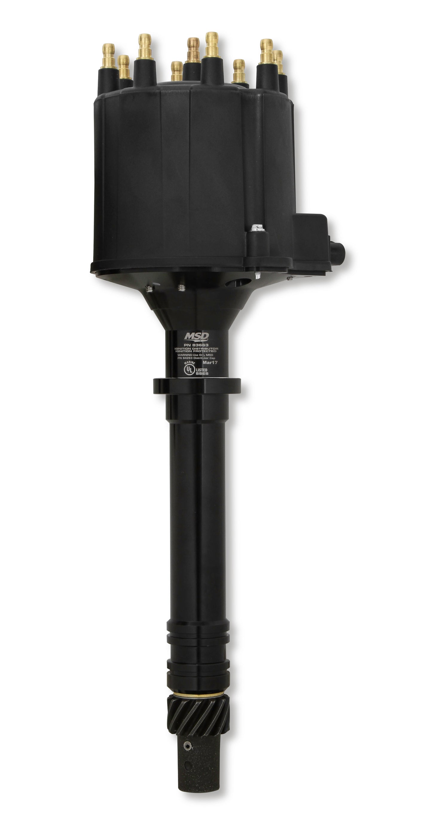 Msd Ignition MSD83663 Marine Distributor Chevy V8 HEI Late Model