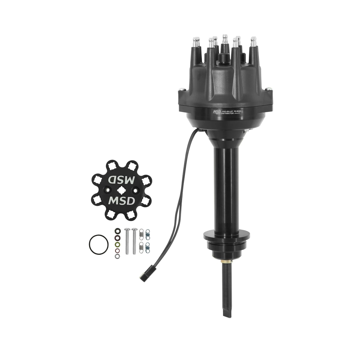 Msd Ignition MSD85463 BBM 426-440 Pro Billet Distributor Black Finish