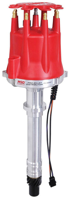 Msd Ignition MSD85551 Chevy Dist. V-8 Billet w/Cap & Rotor