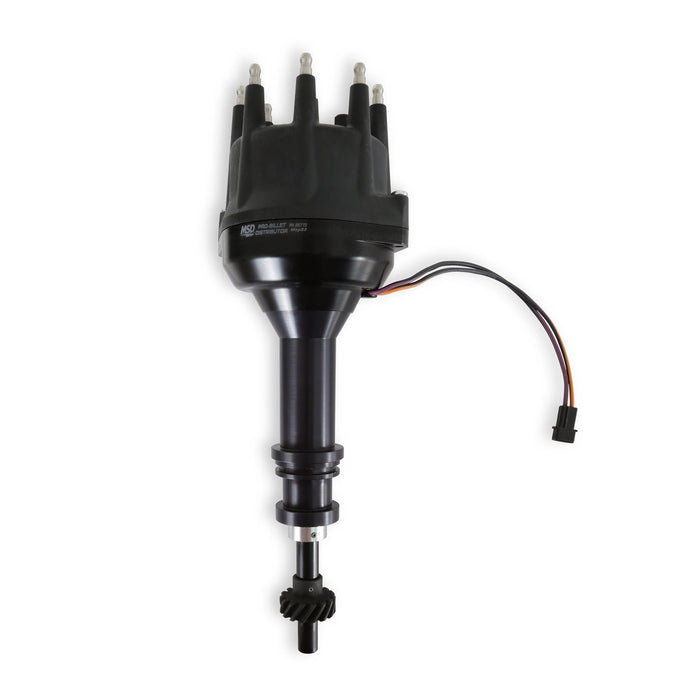 Msd Ignition MSD85773 BBF 351C- 460 Pro Billet Distributor Black Finish