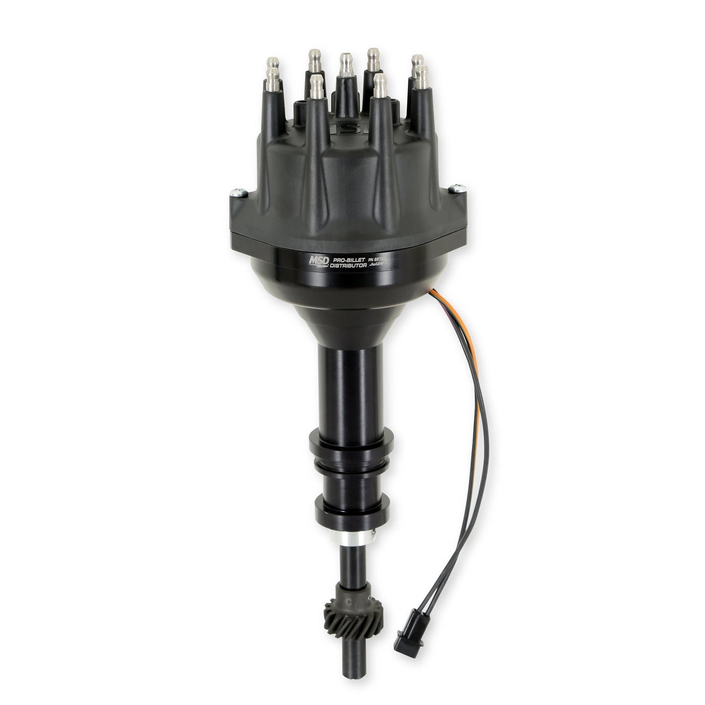 Msd Ignition MSD85783 SBF 351W Pro Billet Distributor Black Finish