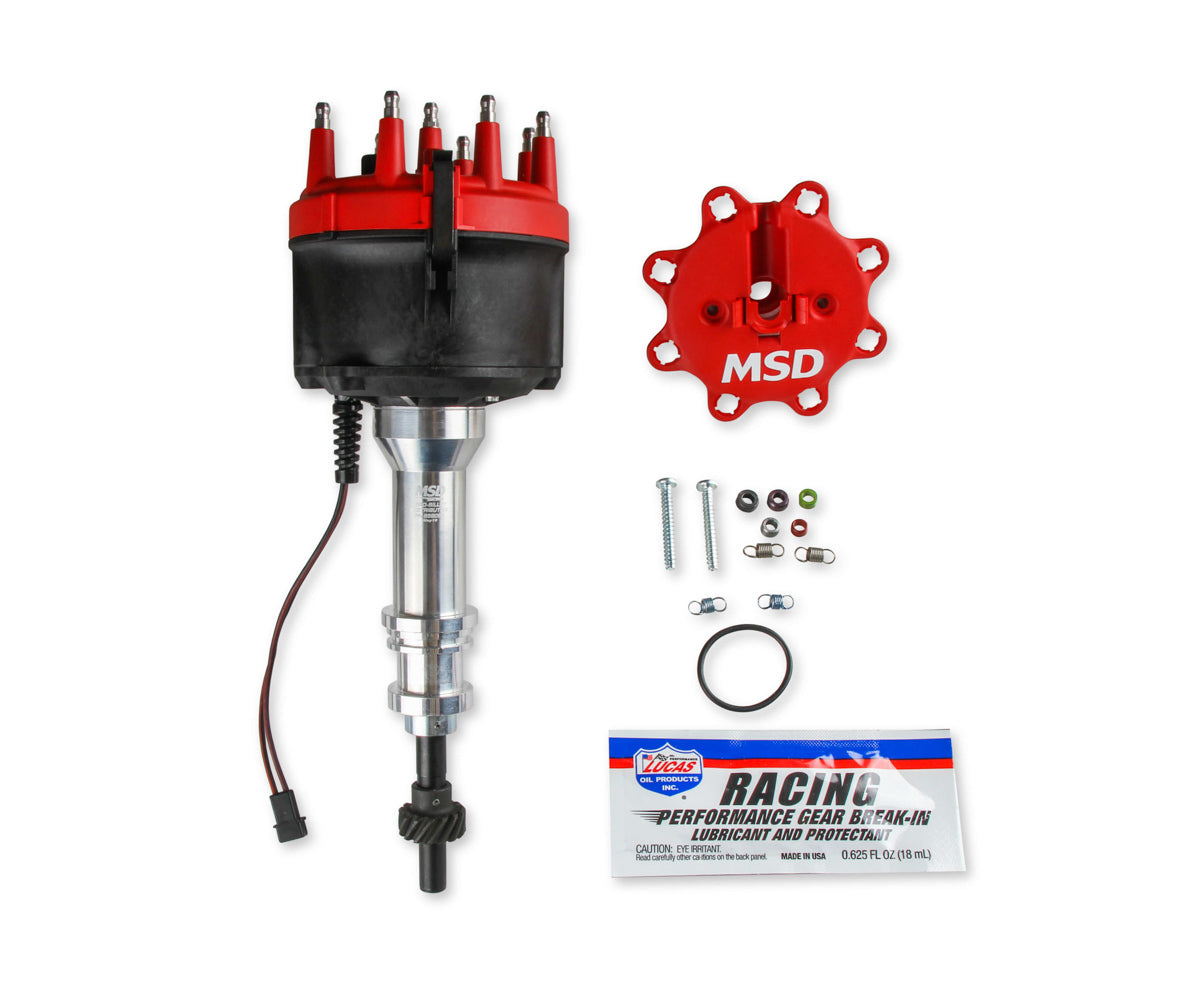 MSD SBF 351W Distributor w/ Edelbrock  Victor Jr