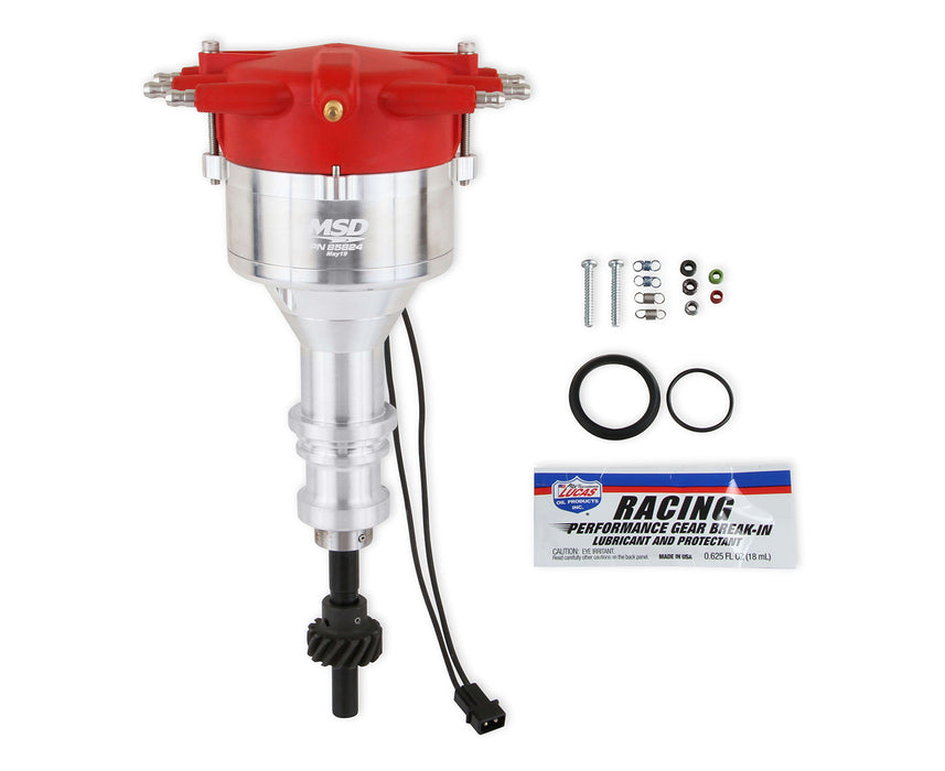 Msd Ignition MSD85824 Billet Distributor SBF 289/302 w/Crab Cap