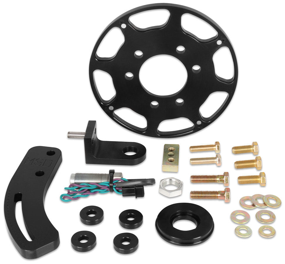 MSD Crank Trigger Kit SBC w/7in Wheel