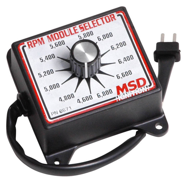 Msd Ignition MSD8671 4600-6800 RPM Module Selector