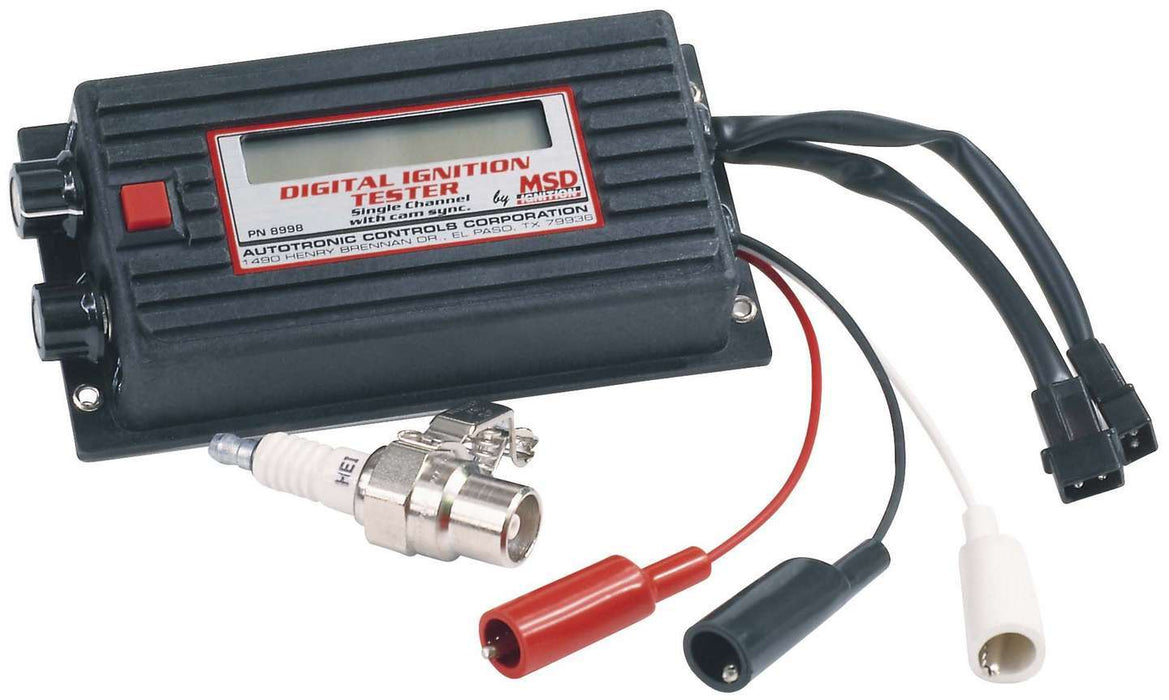 Msd Ignition MSD8998 Digital Ignition Tester - Single Channel