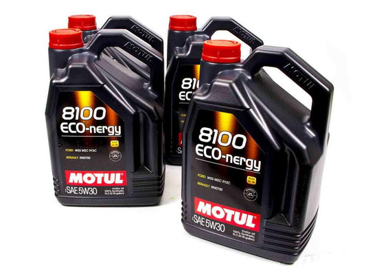 Motul Usa MTL102898-4 8100 Eco-Nergy 5w30 Oil Case/4-5 Liters