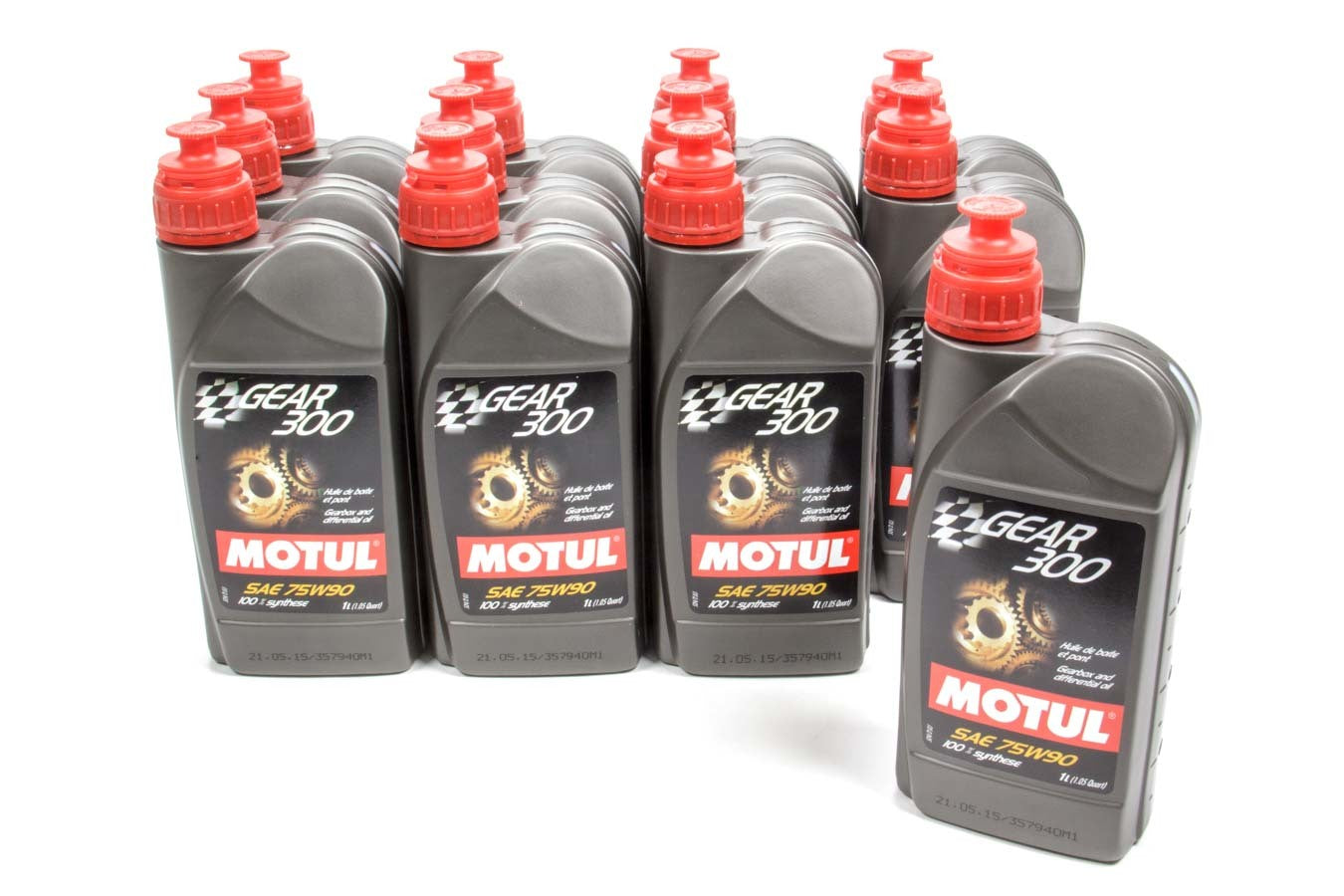 Motul USA MTL105777-12 Gear 300 75w90 Oil Case/12-Liter