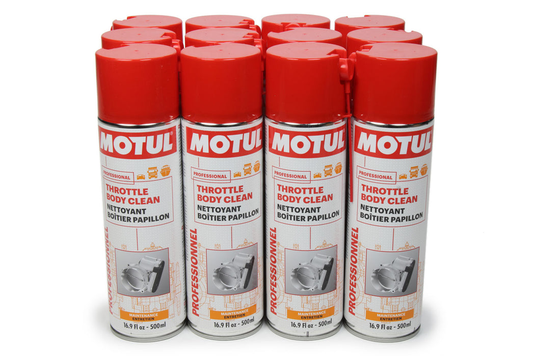 Motul USA MTL109615-12 Throttle Body Clean Case 12 x 16.9oz