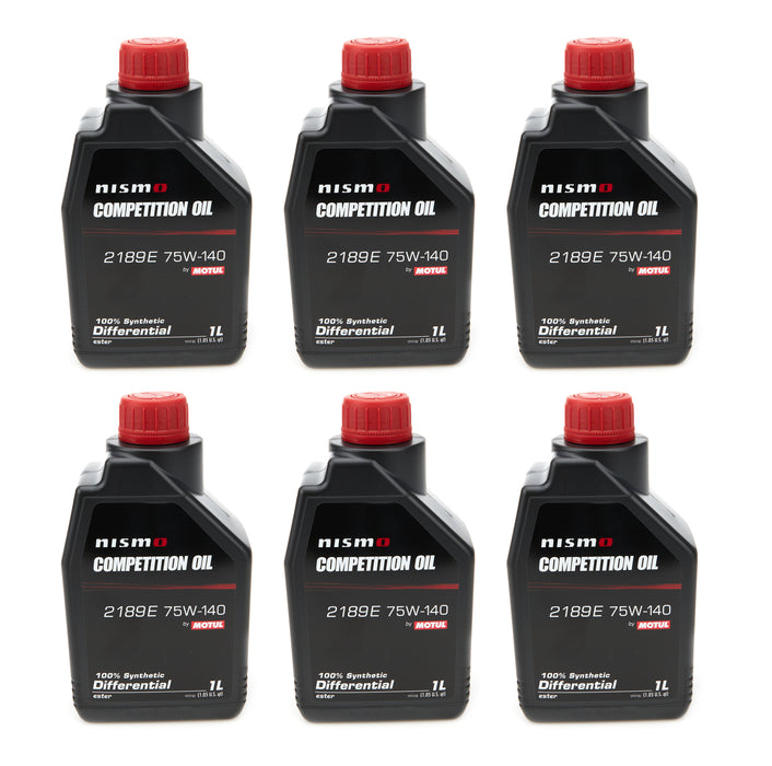 Motul USA MTL110535-6 Nismo Competition Oil 75w140 Case 6 x 1 Liter