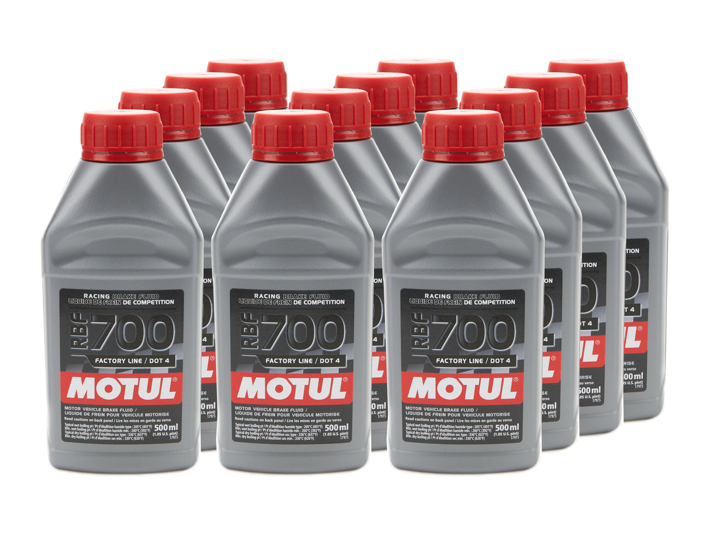 Motul Usa MTL111257-12 RBF 700 Brake Fluid Case 12 x 500ml Bottles