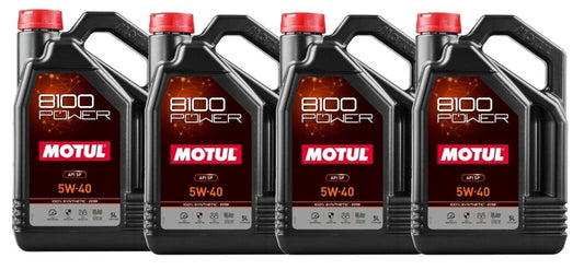Motul Usa MTL111809-4 8100 Power 5w40 Case 4 x 5 Liter