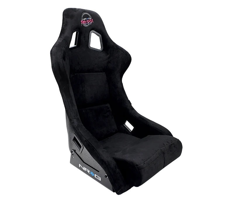 Nrg Innovation NRGFRP-302BK-PRISMA Seat FRP Prisma Large Black Cloth Race Bolster