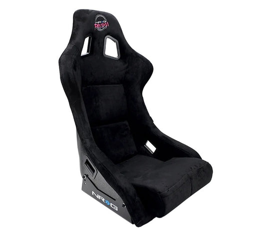 Nrg Innovation NRGFRP-302BK-PRISMA Seat FRP Prisma Large Black Cloth Race Bolster