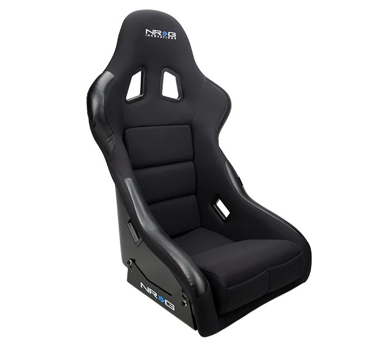 Nrg Innovation NRGFRP-311 Seat FRP Medium Black Cloth Race Bolsters