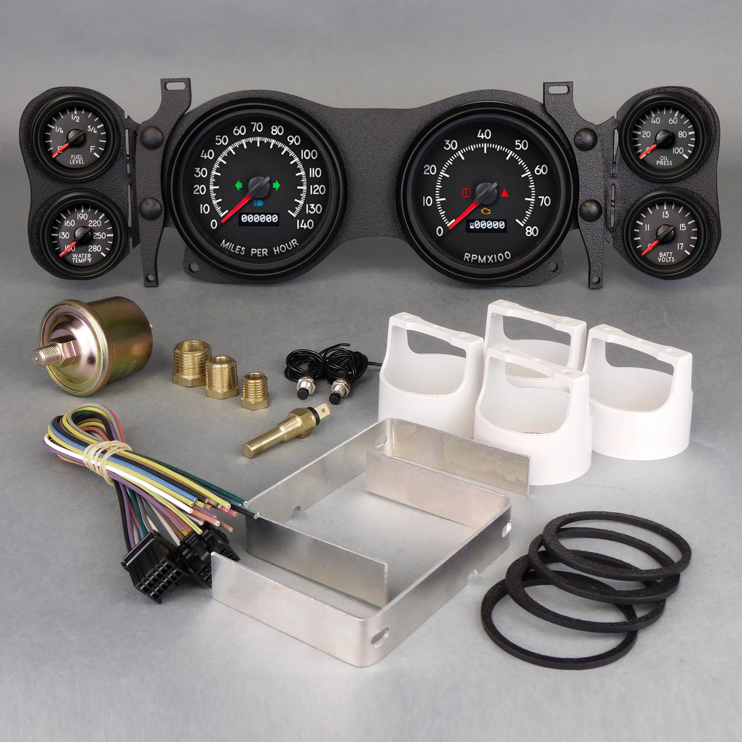 New Vintage Usa NVG44670-01 Gauge Kit Camaro 70-78 Aviator