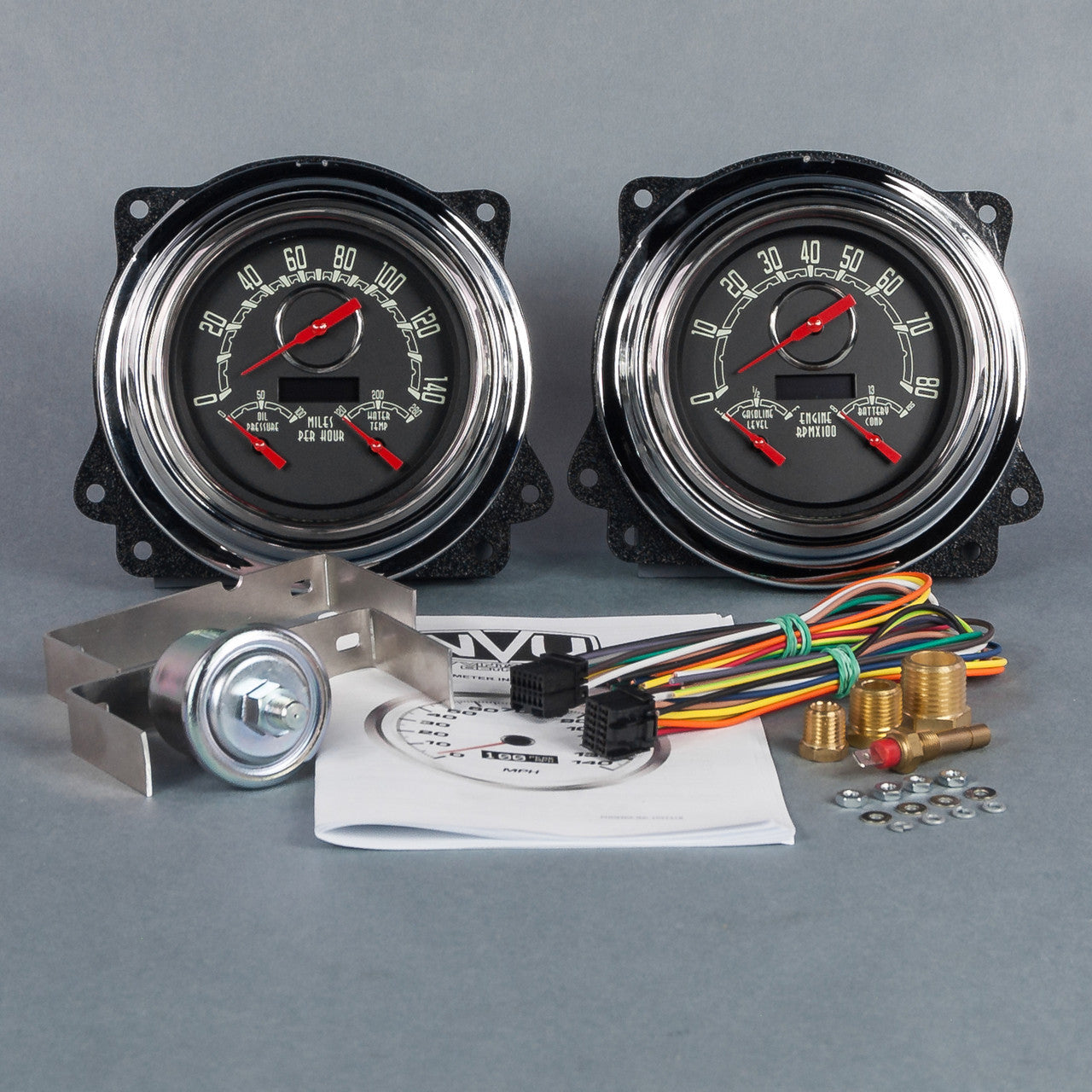 New Vintage Usa NVG47372-01 Woodward 2 Ga 3-1 Black 240 Fuel Chev/GMC Truck