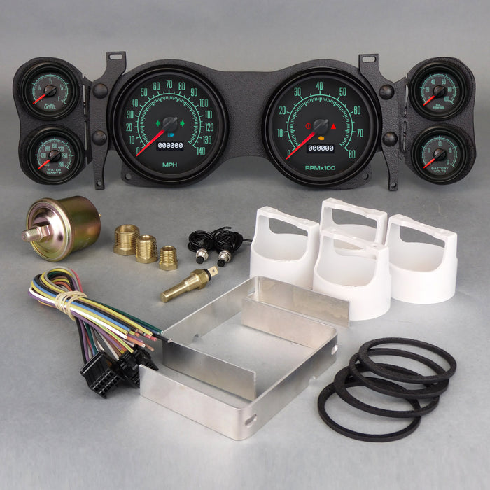 New Vintage USA NVG69670-01 Gauge Kit Camaro 70-78 69 Series 4-3/8in