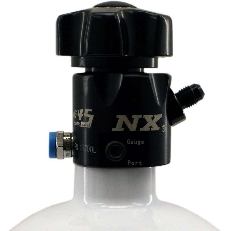Nitrous Express NXS11700L Lightning 45 Deg. Bottle Valve - 10lb.