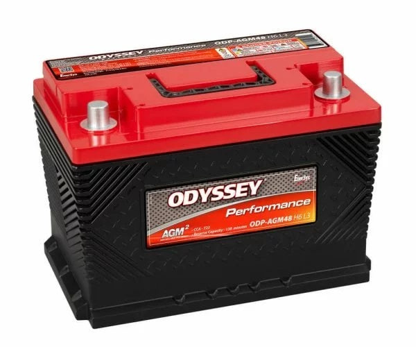 Odyssey Battery ODYODP-AGM48H6L3 Battery 720CCA/840CA SAE Standard Terminal