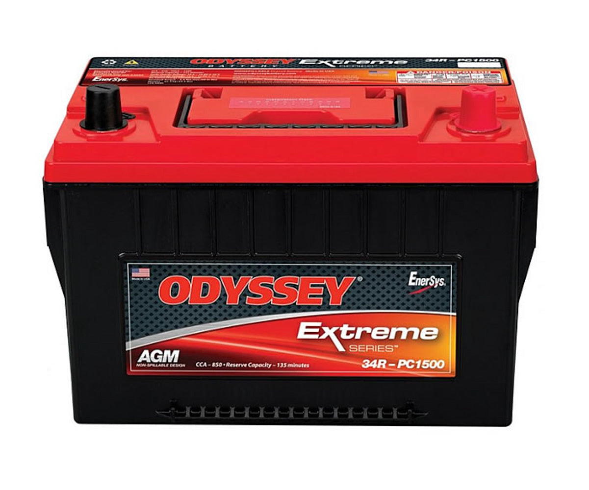 Odyssey Battery ODYODX-AGM34R Battery 850CCA/1050CA SAE Standard Terminal